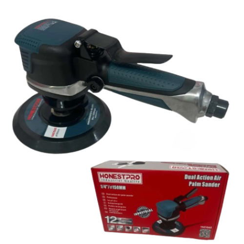 Ponceuse Polisseuse Orbitale Pneumatique 1/4″ 150MM HONESTPRO YAE1065 - الصورة 2