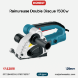 Rainureuse Double Disque 1500w 125mm HONESTPRO YAE2815