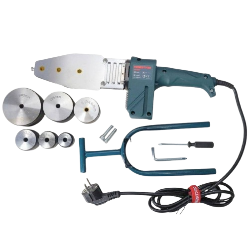 Soudeuse de tubes PPR 850W 230V 0-300°C contrôle de la température avec coffret métallique HONESTPRO YAE3303 - الصورة 3