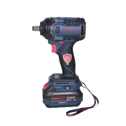 Clé A Choc Boulonneuse Sans Fil 21v Li-Ion BRUSHLESS Avec Batterie 4.0AH 800N.m HONESTPRO YAE6113 - الصورة 3