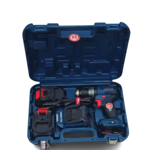 Visseuse perceuse sans fil 21V 2 batteries 2,0Ah 60N.m Brushless LED HONESTPRO YAE6120 - الصورة 4