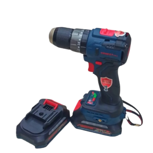 Visseuse perceuse sans fil 21V 2 batteries 2,0Ah 60N.m Brushless LED HONESTPRO YAE6120 - الصورة 2