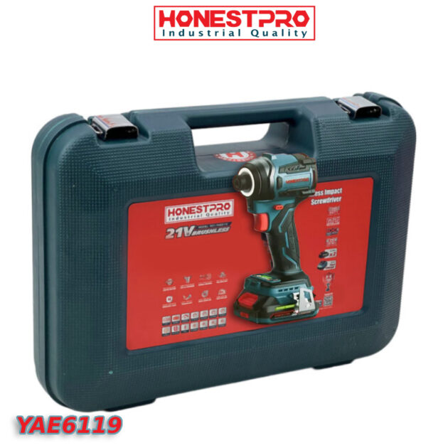 Visseuse à choc 21V 2 batteries 2.0Ah 250N.m HONESTPRO YAE6119 - الصورة 5