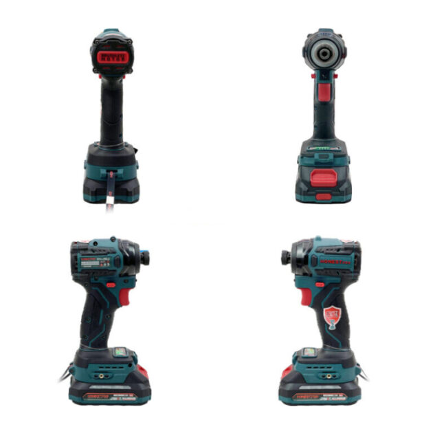 Visseuse à choc 21V 2 batteries 2.0Ah 250N.m HONESTPRO YAE6119 - الصورة 3