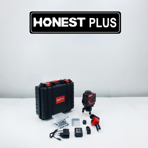 Niveau laser vert auto-nivelant 4D 16 lignes (2V-2H) 360° portée maximale 20m avec accessoires et valise HONESTPLUS YAM0197 - الصورة 7