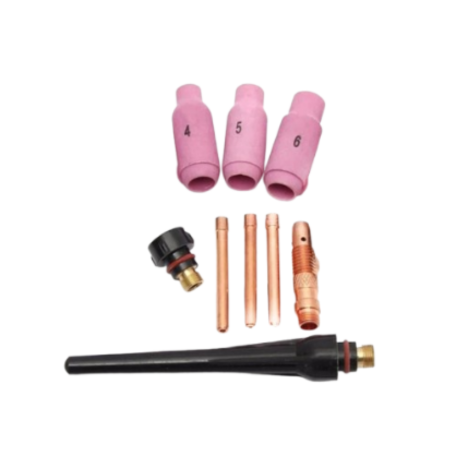 Accessoires de Torche de Soudage TIG 9pcs HONESTPRO YAE1211S - الصورة 2