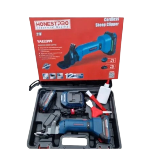 Tondeuse mouton sans fil 21V 400W 2 batteries 2.0Ah Chargeur 2,4Ah HONESTPRO YAE2399 - الصورة 3