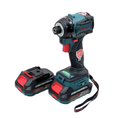 Visseuse à choc 21V 2 batteries 2.0Ah 250N.m HONESTPRO YAE6119 - الصورة 2