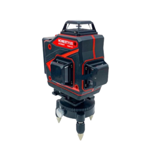 Niveau laser vert auto-nivelant 4D 16 lignes (2V-2H) 360° portée maximale 20m avec accessoires et valise HONESTPLUS YAM0197 - الصورة 4